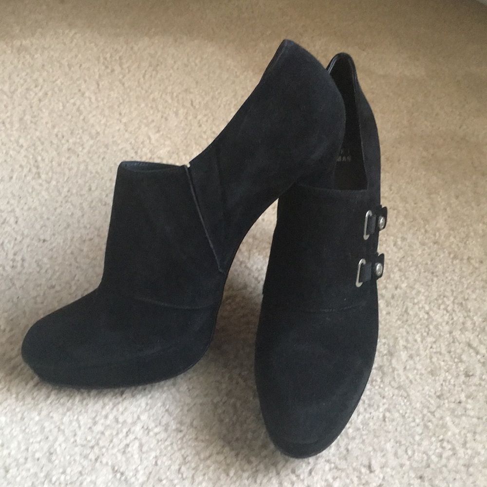 Stuart Weitzman Suede Booties